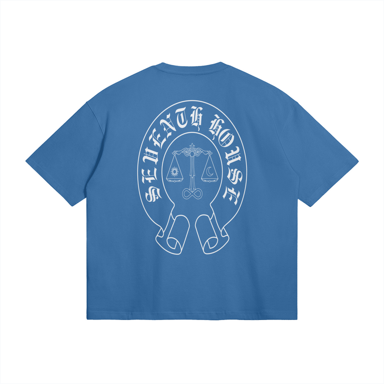 Seventh House Scale Logo Boxy T-shirt - Seventh House