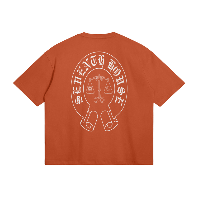 Seventh House Scale Logo Boxy T-shirt - Seventh House