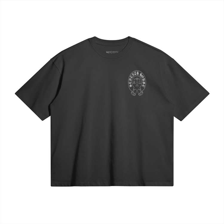 Seventh House Scale Logo Boxy T-shirt - Seventh House