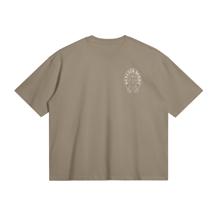 Seventh House Scale Logo Boxy T-shirt - Seventh House