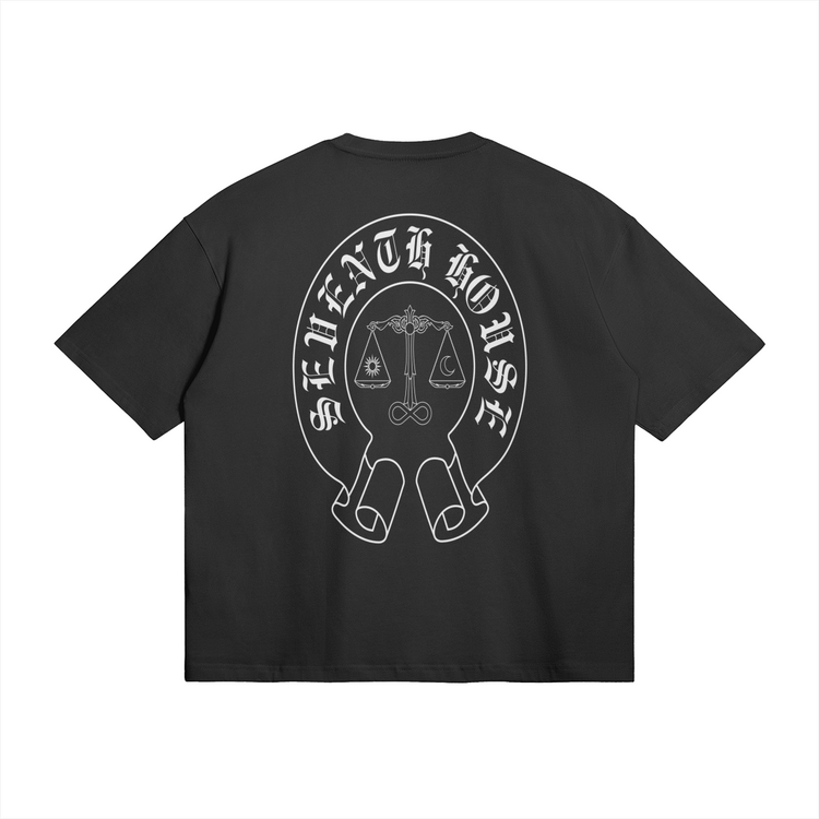 Seventh House Scale Logo Boxy T-shirt - Seventh House