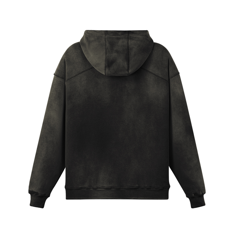 Astro Star Super Heavyweight Sun Faded Hoodie - Seventh House