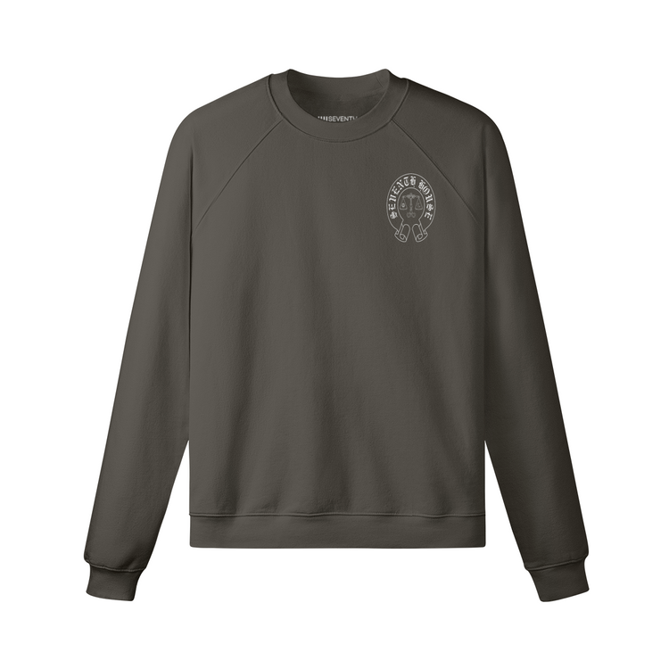 Seventh House Scale Logo Heavyweight Fleece-lined Sweatshirt - Seventh House