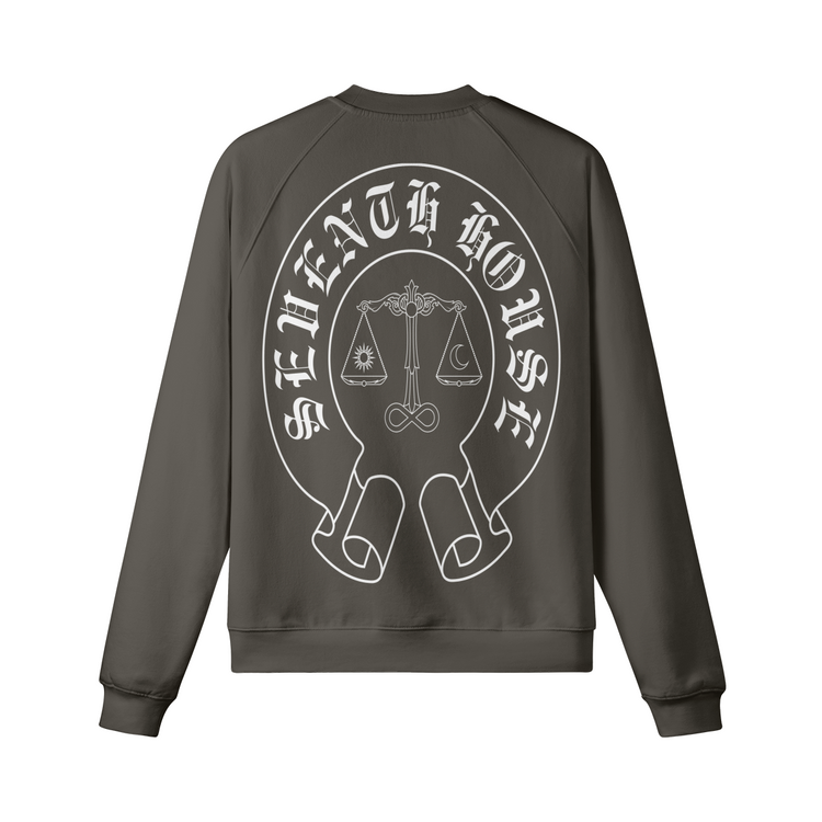 Seventh House Scale Logo Heavyweight Fleece-lined Sweatshirt - Seventh House