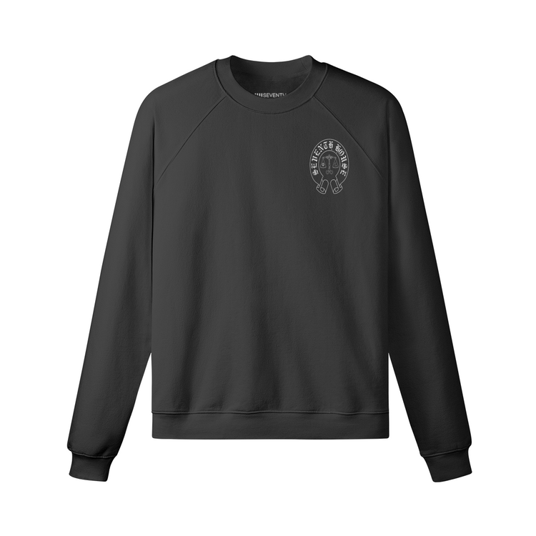 Seventh House Scale Logo Heavyweight Fleece-lined Sweatshirt - Seventh House