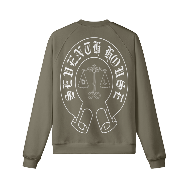 Seventh House Scale Logo Heavyweight Fleece-lined Sweatshirt - Seventh House