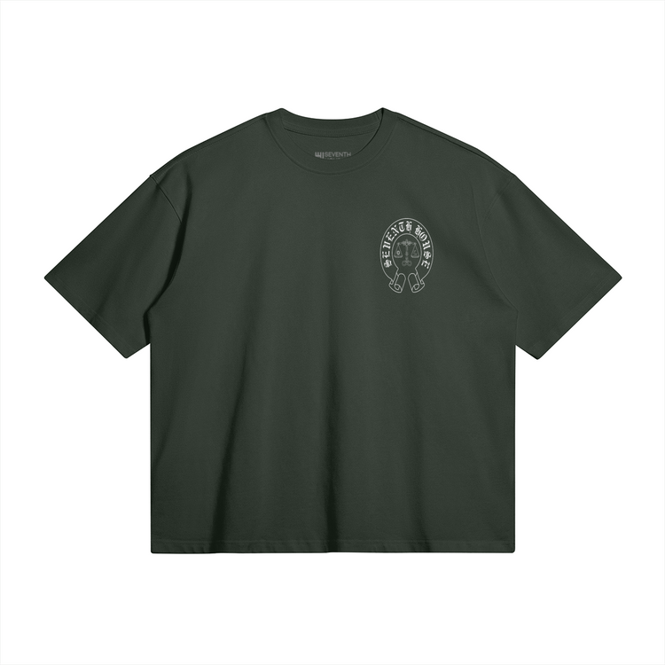 Rainbow Scale Boxy T-shirt - Seventh House
