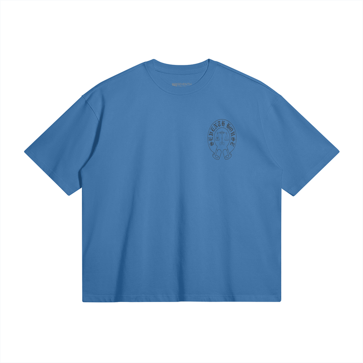 Rainbow Scale Boxy T-shirt - Seventh House