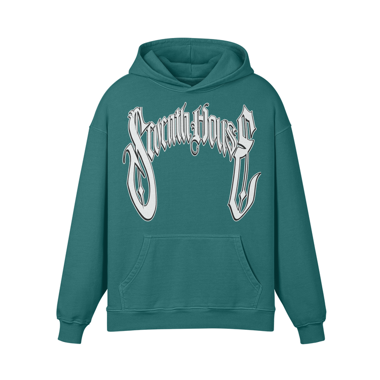 Seventh House Wild Super Heavyweight Oversized Retro Hoodie - Seventh House