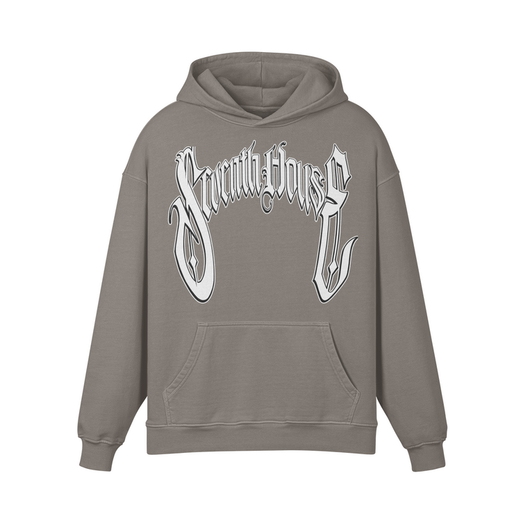 Seventh House Wild Super Heavyweight Oversized Retro Hoodie - Seventh House