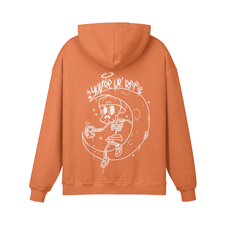 You're your Best Friend Super Heavyweight Oversized Retro Hoodie - Seventh House