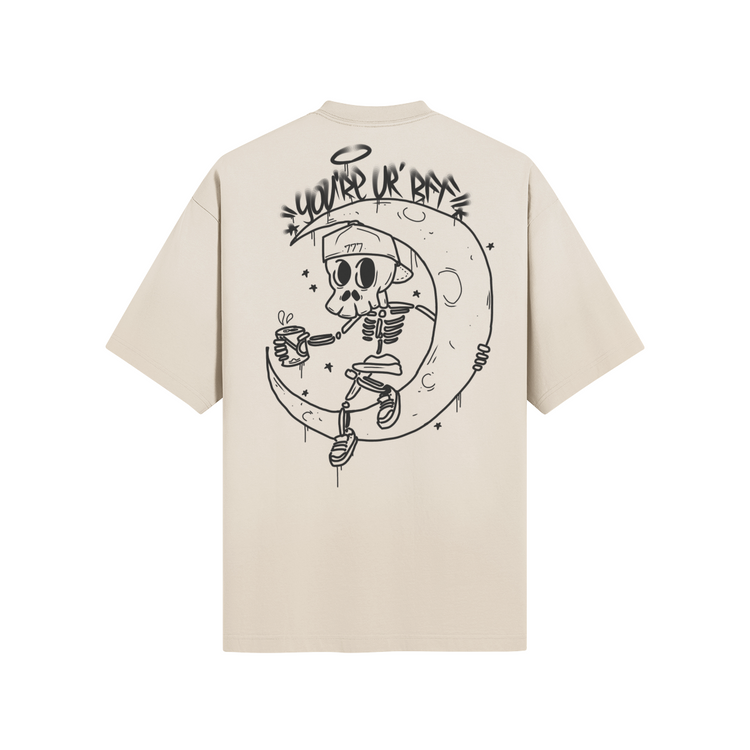 You're your Best Friend Boxy Sun Faded T-shirt - Seventh House